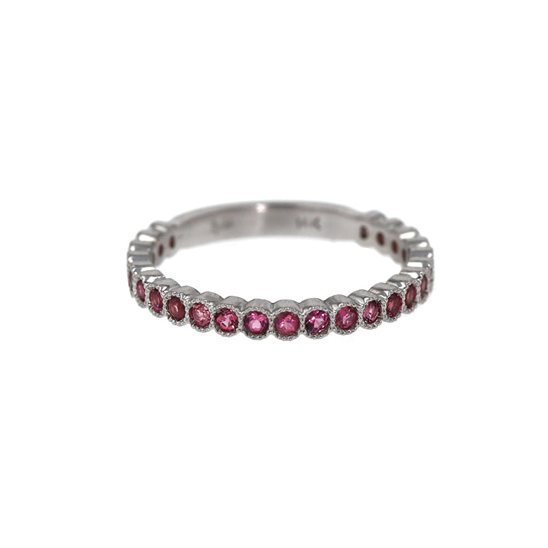 Bezel Set Tourmaline Ring - J Vair Anderson Jewellers