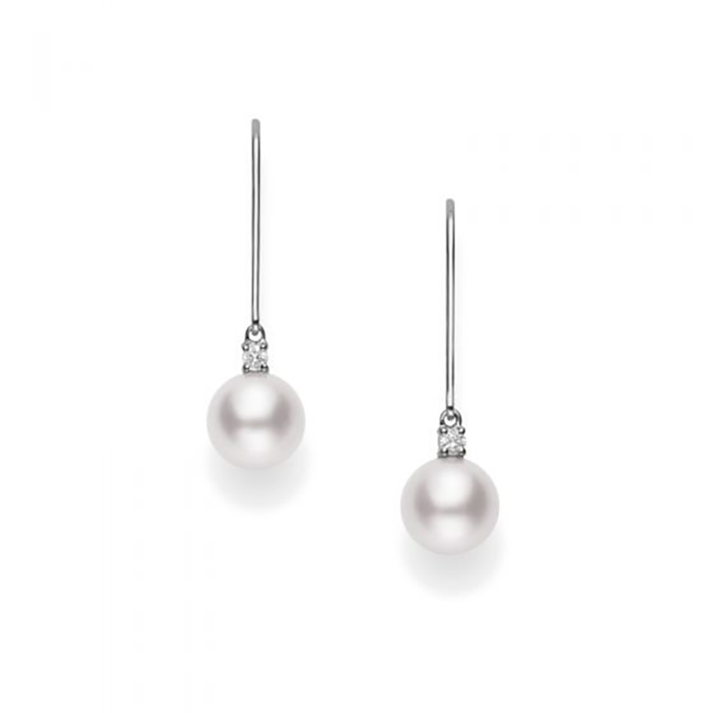 Mikimoto akoya sale pearl earrings