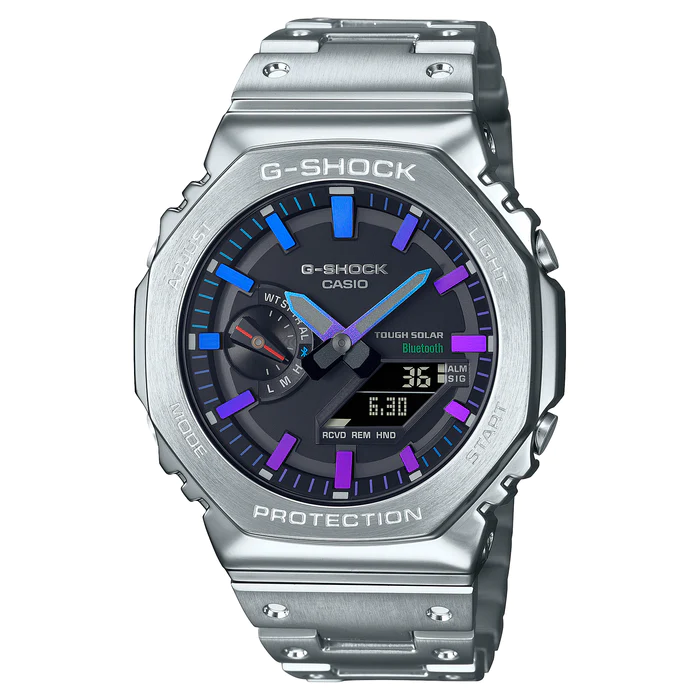 G shock purple and black hot sale