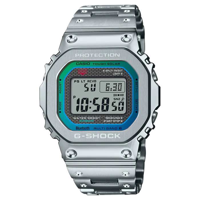 Digital watch stainless outlet steel